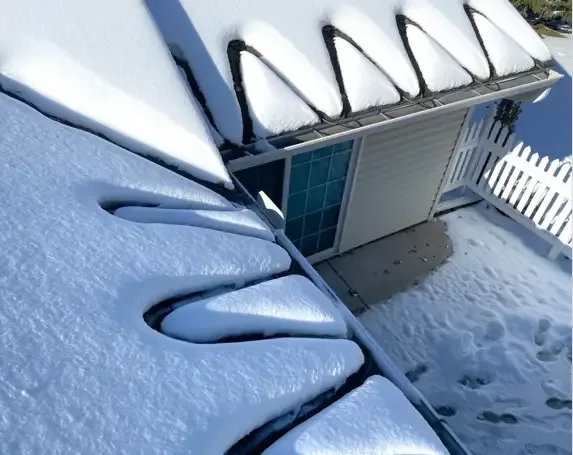Roof heat cable — Where heat cable protects your roofline